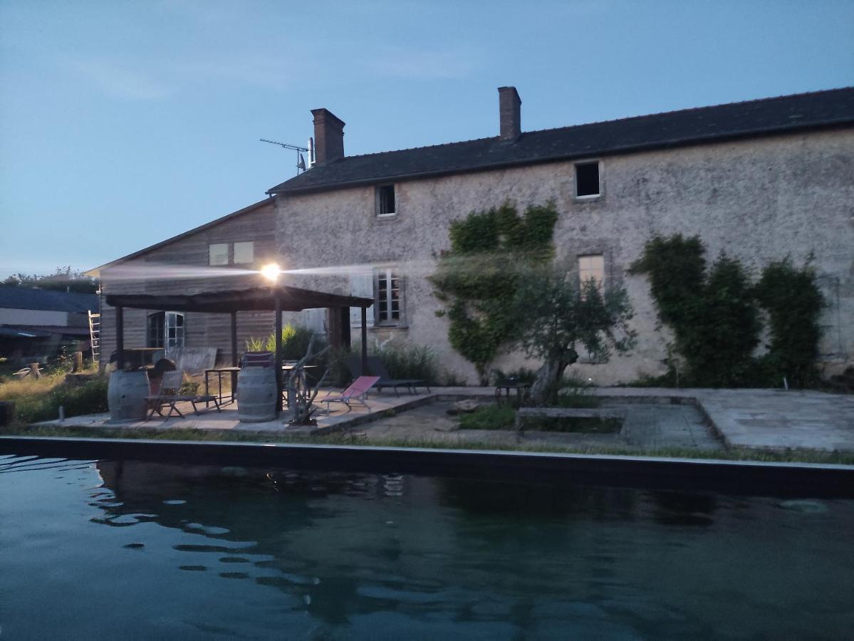 Le Manoir De Gatines Bed & Breakfast Tigné Exterior photo